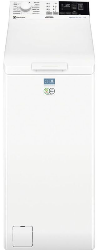 Пральна машина Electrolux вертикальна, 7кг, 1200, A, 60см, дисплей, інвертор, білий