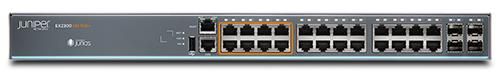 Комутатор Juniper EX2300 Class Multi-Gig 16 x 1G, 8x1G/2.5G copper ports PoE+, 4x1/10G SFP/SFP+, 380W