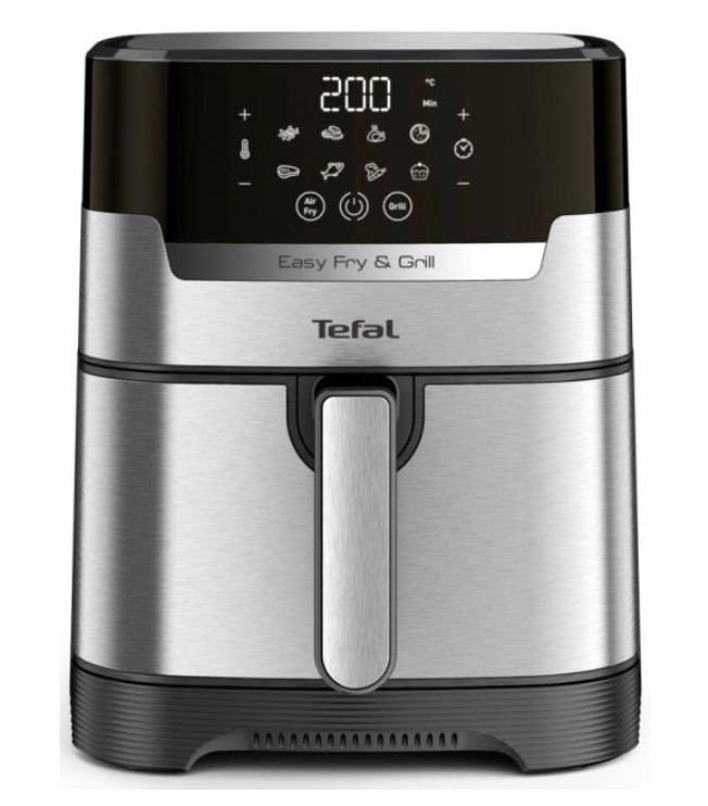 Мультипіч Tefal EasyFry&Grill Precision, 1550Вт, чаша-4.2л, сенсорне керув., пластик, сірий