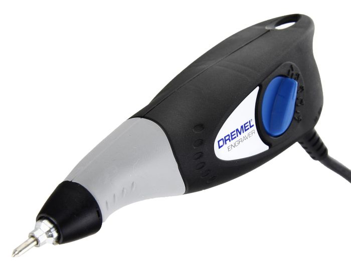 Шліфмашина шліфувально-гравірувальна Dremel 290-3/4 Engraver 35Вт 6000об/хв +3 насадки і 4 трафарети 0.31кг