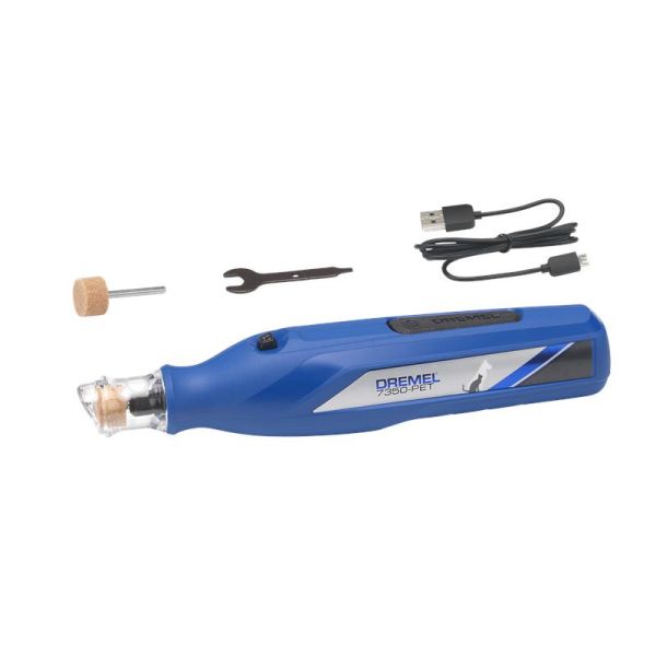 Набір для підрізання кігтів тварин Dremel 7350 PET 3.6В 1х2А·год 12000об/хв ЗП 0.6кг