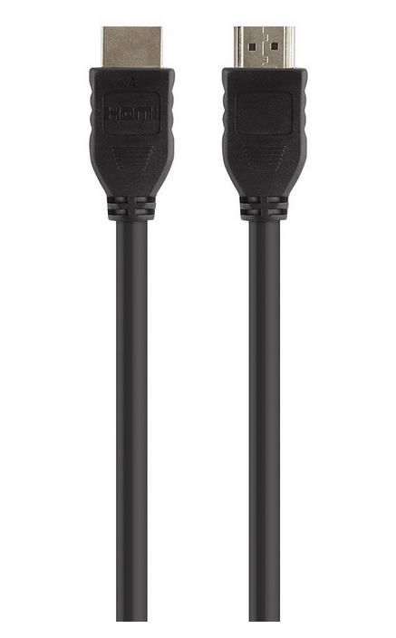 Кабель Belkin HDMI (M/M) 1.5м, High Speed Ethernet, Nickel plated, чорний