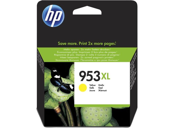 Картридж струменевий HP No.953XL Officejet Pro 7720/7730/7740/8210/8218/8710/8720/8725/8730 Yellow (1600 стор)