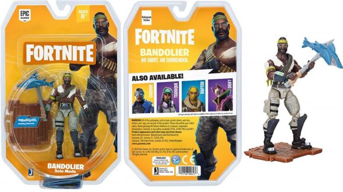 Колекційна фігурка Fortnite Solo Mode Bandolier, 10см