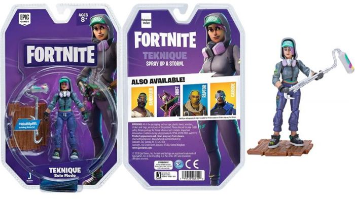Колекційна фігурка Fortnite Solo Mode Teknique, 10см