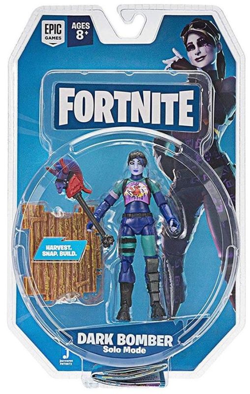 Колекційна фігурка Fortnite Solo Mode Dark Bomber, 10см
