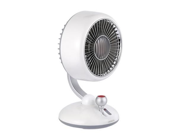 Вентилятор ARDESTO AviaFan FT-F3600W настільний, 12см, акумулятор, підсвічування, USB-A Type-C, білий