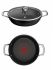 Сотейник Tefal Excellence+, з кришкою, 24см, алюміній, скло, бакеліт, чорний