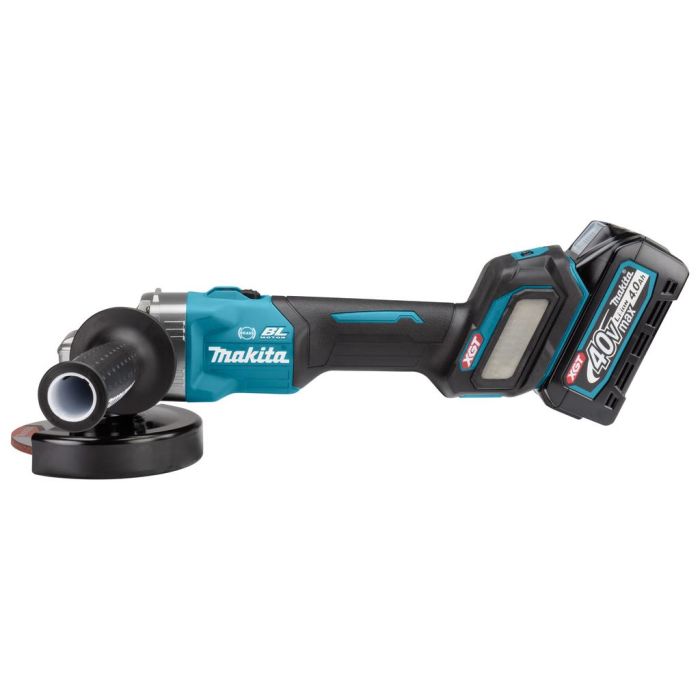 Шліфмашина кутова акумуляторна Makita GA023GM201 125мм XGT 36В 2х4А·год 3000-8500об/хв 3.3кг