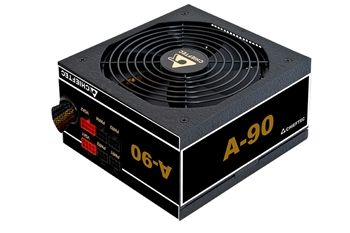 Блок живлення CHIEFTEC A-90  (750W), >90%, 140мм, 1xMB 24pin(20+4), 1xCPU 8pin(4+4), 3xMolex, 8xSATA, 4xPCIe 8pin(6+2), Modular