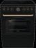 Плита Gorenje електрична склокерамічна, 71л, 60x60см, дисплей, програматор, приготування з паром, чорний матовий