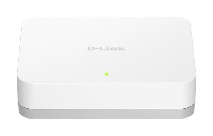 Комутатор D-Link GO-SW-5G 5xGE, Некерований
