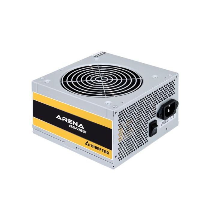 Блок живлення CHIEFTEC iArena  (450W), >85%, 120мм, 1xMB 24pin(20+4), 1xCPU 8pin(4+4), 2xMolex, 3xSATA, 1xPCIe 8pin(6+2), Bulk