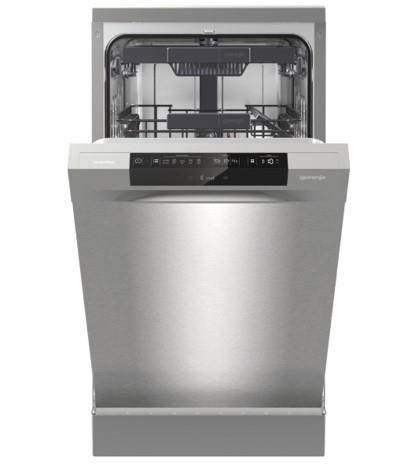 Посудомийна машина Gorenje, 11компл., A+++, 45см, дисплей, 3 кошика, AquaStop, Інвертор, сірий