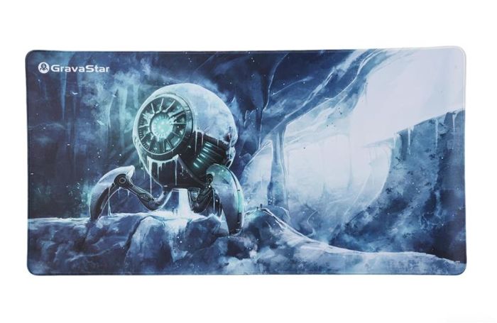 Ігрова поверхня GravaStar WINTER, XL (900х450х3мм), білий