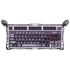 Клавіатура магнітна GravaStar Mercury V75 Pro 80keys, GravaStar x Gateron Jade Gaming, USB-A, 8k, RGB, Iron Purple