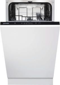 Посудомийна машина Gorenje вбудовувана, 9компл., E, 45см, білий