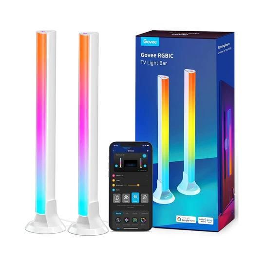 Набір підсвічування Govee H6046 Flow Plus Light Bars, RGBIC, WI-FI/Bluetooth, чорний