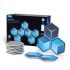 Набір настінних світильників Govee H606A Glide Hexagon Light, 7шт, RGBIC, WI-FI/Bluetooth, Meteor grey