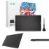 Графічний планшет Huion 10"x6.2" H610X, USB-C, чорний