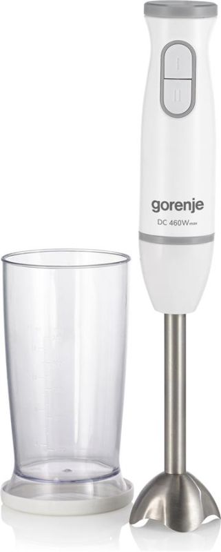 Блендер Gorenje заглибний 560Вт, 2в1, чаша-500мл, білий