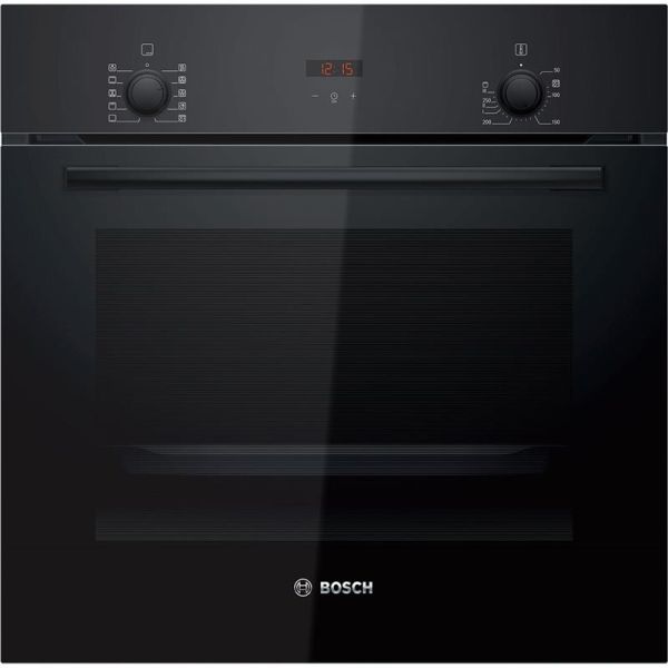 Духова шафа Bosch електрична, 66л, A, дисплей, конвекція, чорний