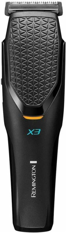 Машинка для стрижки Remington Power X Series X3, мережа+акум., насадок-2, сталь, чорний