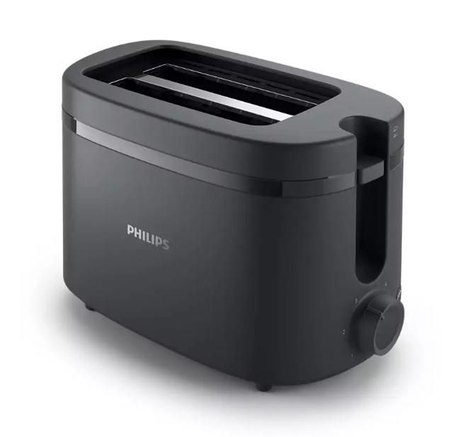 Тостер Philips Essentials Collection 650Вт, пластик, темно-сірий