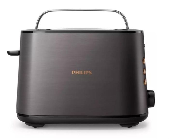 Тостер  Philips Viva Collection 950Вт, нержав., підігрів,разморозка