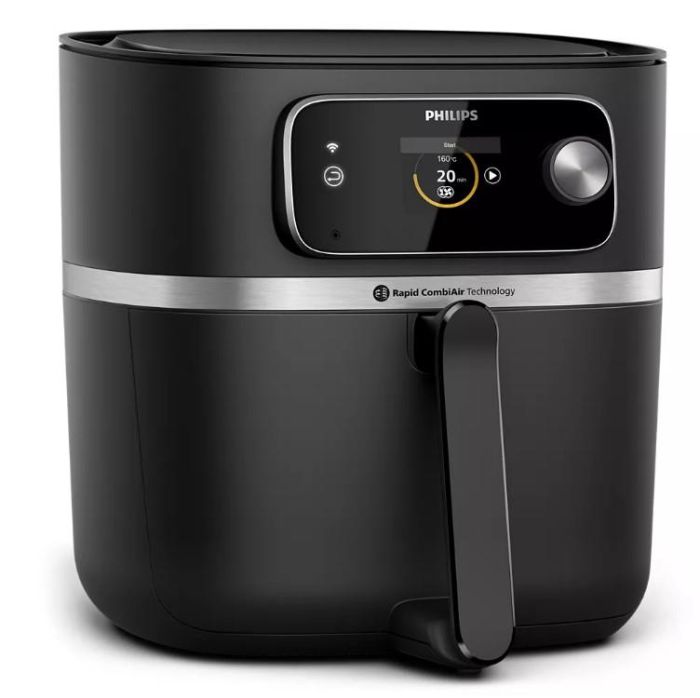 Мультипіч Philips Combi XXL Connected, 2200Вт, чаша-8.3л, сенсорне керув., пластик, чорний