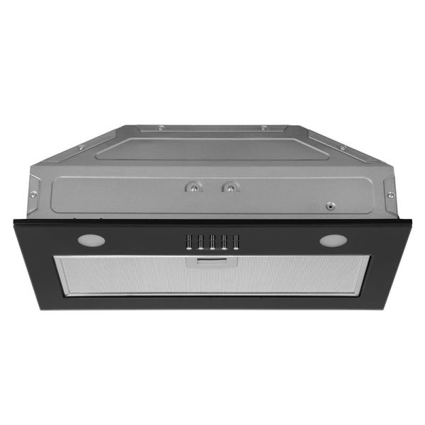 Витяжка ARDESTO вбудована HFI-F900GBL, 52см, 700м3ч,  скло, 2х1Вт LED, кнопкове, чорний