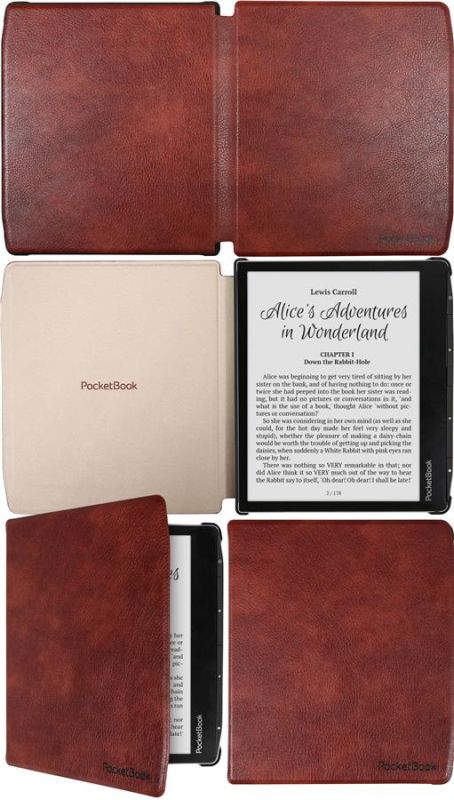 Чохол PocketBook 700_703K_710 Shell series, коричневий