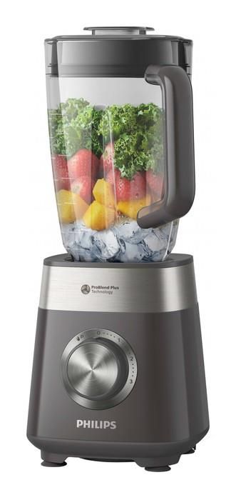 Блендер PHILIPS стаціонарний Series 5000, 1000Вт, чаша-2000мл, сірий