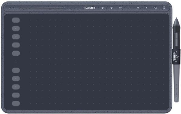 Графічний планшет Huion 10"x6.35" HS611, USB-C, сірий