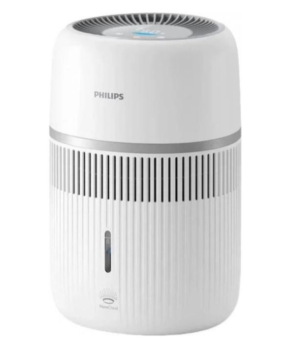 Зволожувач повітря Philips традиційне зволоження, 44м2, 3.5л, 300мл/г, електр. кер-ння, дисплей. сенсор, білий