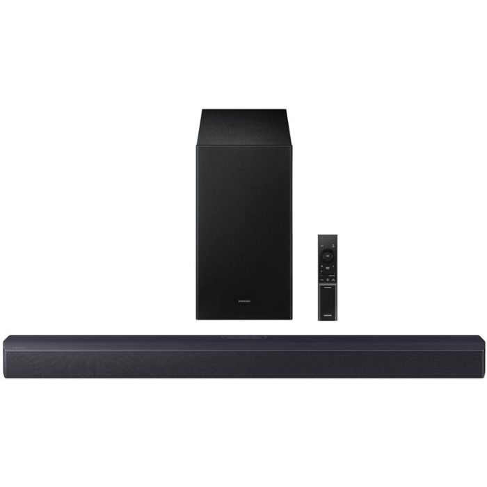 Саундбар Samsung HW-B450F 300Вт, 2.1, BT, USB, HDMI-ARC, саб, DTS Dolby 2ch, чорний