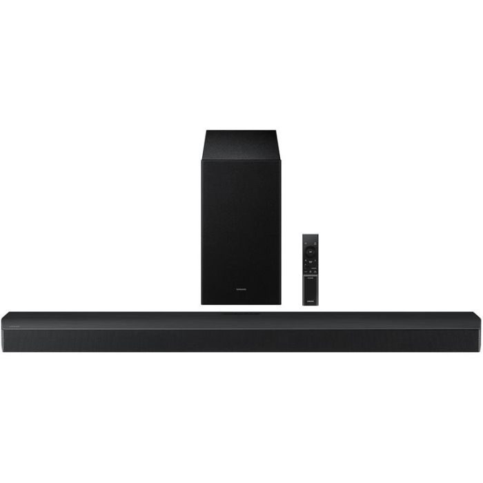 Саундбар Samsung HW-B750F 400Вт, 5.1, BT, HDMI-ARC, USB, саб, Dolby Digital 5.1, чорний