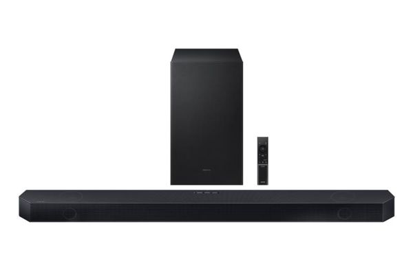 Саундбар Samsung HW-Q600H 380Вт, 3.1.2, BT, HDMI-eARC, Wi-Fi, саб, Dolby Atmos, чорний