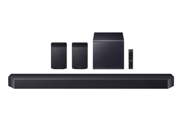 Саундбар Samsung HW-Q990H 756Вт, 11.1.4, BT, HDMI-eARC, Wi-Fi, саб, Dolby Atmos, чорний
