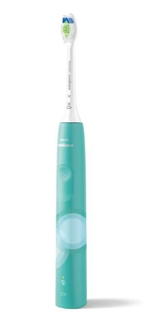 Щітка зубна електр. Philips, Sonicare 4100 Series, 31т. колив/хв, насадок-1, зелений