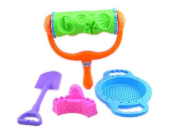 Набір для гри з піском Same Toy з Валиком 4ел, зелений