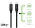 Кабель Belkin USB-C > USB-C заряджання/синхронізації 100Вт PD, USB4, 40Гбс, 0.8м, чорний