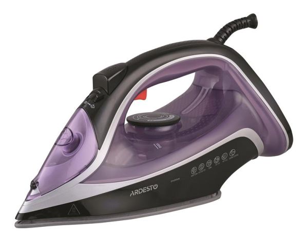 Праска ARDESTO IR-B2234, 2400Вт, 350мл, паровий удар-120гр, керам. підошва, фіолетово-чорний