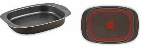 Форма для запікання Tefal Success, овальна, 24х36см, алюміній, чорний
