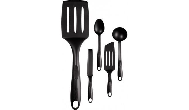 Набір кухонних аксесуарів Tefal Bienvenue, 5шт, пластик, чорний