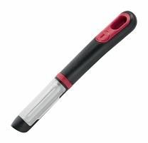 Овочечистка Tefal Ingenio+, нержавіюча сталь, пластик, червоно-чорний