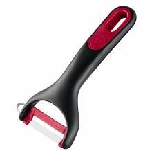 Овочечистка Tefal Ingenio+, нержавіюча сталь, пластик, червоно-чорний