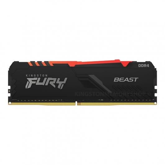 Пам'ять ПК Kingston DDR4   8GB 3200 FURY Beast RGB