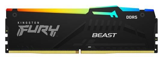 Пам'ять ПК Kingston DDR5  16GB 6400 FURY Beast RGB EXPO