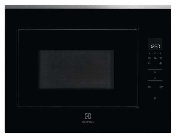 Мікрохвильова піч Electrolux вбудована, 25л, електрон. керування, 900Вт, дисплей, чорний